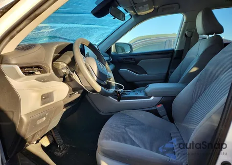 2021 Toyota Highlander L из США, поврежденный, VIN 5TDCZRAH8MS038686